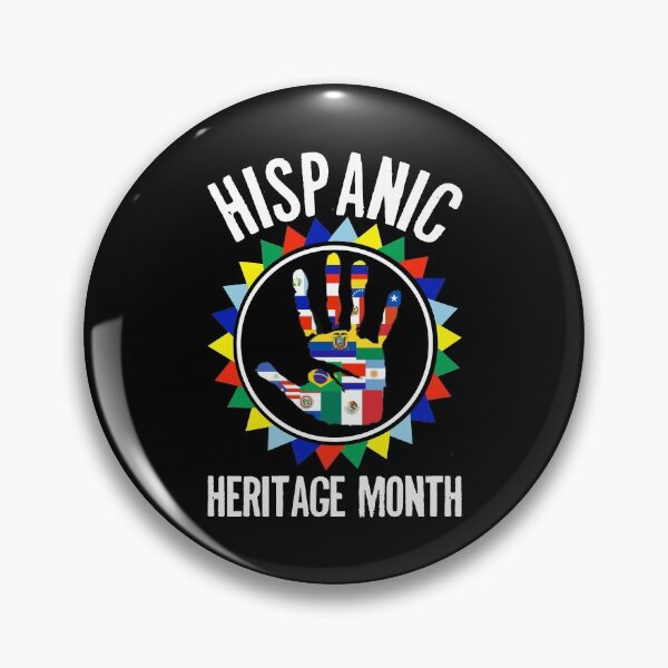 Item preview, Hispanic Heritage Month All Countries designed and sold by DamnGoodDesign.