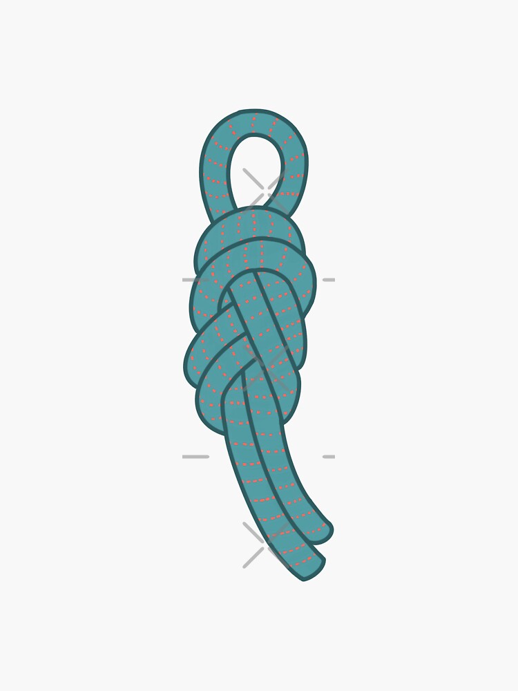 double figure 8 knot_aqua by artisticCATs