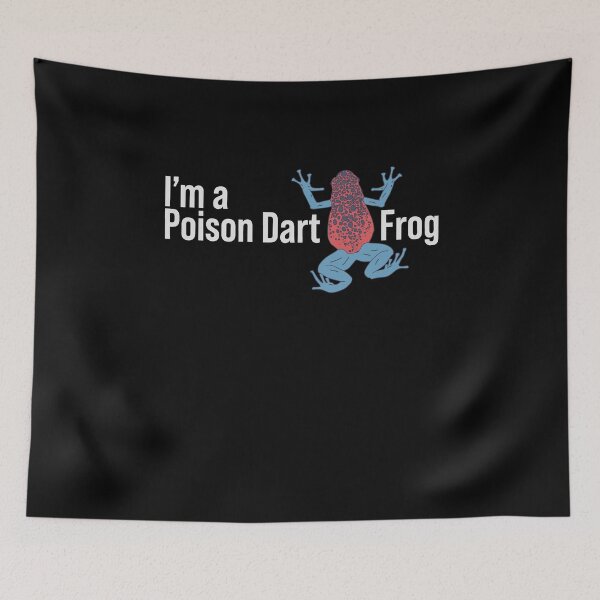 Item preview, I'm a Poison Dart Frog - Red Exotic Animal - Rain Forest designed and sold by DeWinnes.