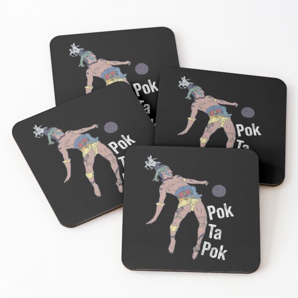 Item preview, Distressed Pok Ta Pok - Maya Player Text - Mayan Game designed and sold by DeWinnes.