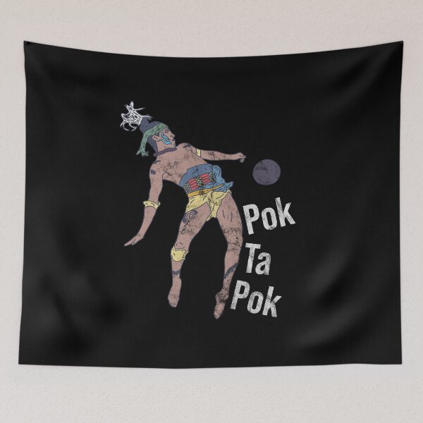 Item preview, Distressed Pok Ta Pok - Maya Player Text - Mayan Game designed and sold by DeWinnes.