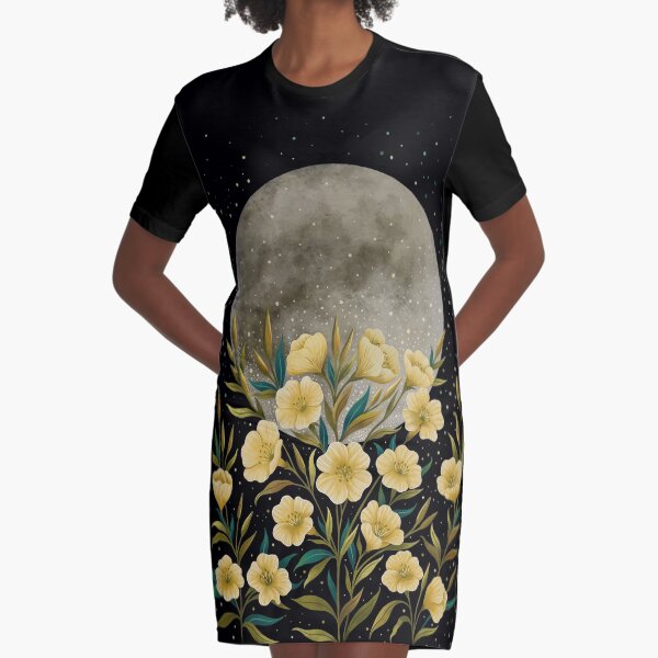 Item preview, Greeting the Moon - Evening Primrose designed and sold by episodicDrawing.