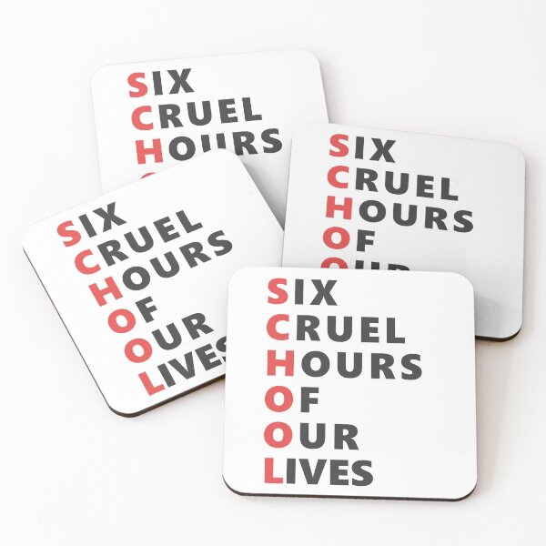Item preview, SCHOOL- Six Cruel Hours Of Our Lives designed and sold by DannyAndCo.