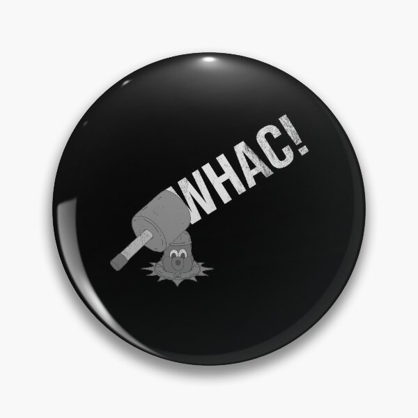 Item preview, Distressed Whac a Mole - B&W Whac! Beaver - Carnival designed and sold by DeWinnes.