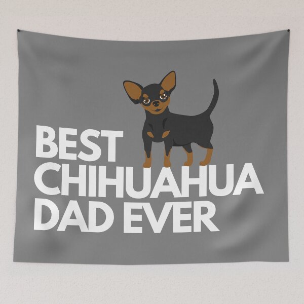 Item preview, Best chihuahua dad ever quote Funny chihuahua dad saying designed and sold by OneTimeEngineer.