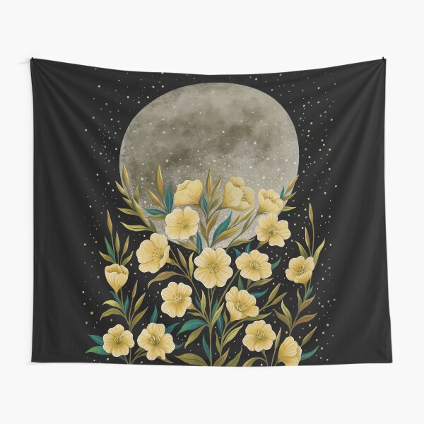 Item preview, Greeting the Moon - Evening Primrose designed and sold by episodicDrawing.