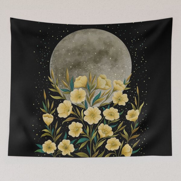 Item preview, Greeting the Moon - Evening Primrose designed and sold by episodicDrawing.
