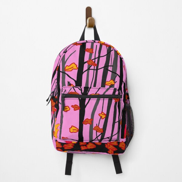 Item preview, Fall mountain trees in pink designed and sold by HibouMagique.