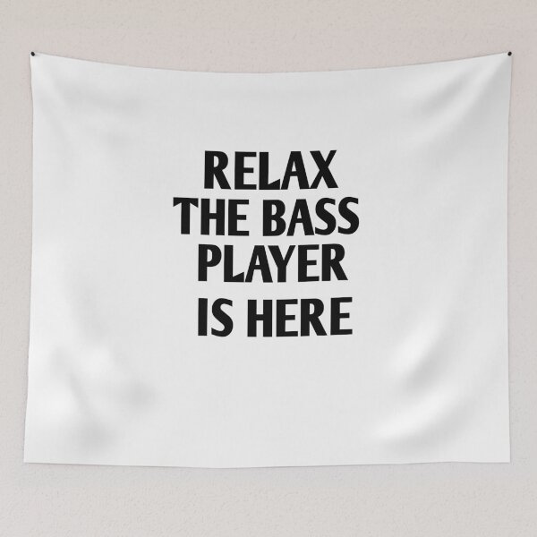 Item preview, Relax the bass player is here designed and sold by Andreastore.