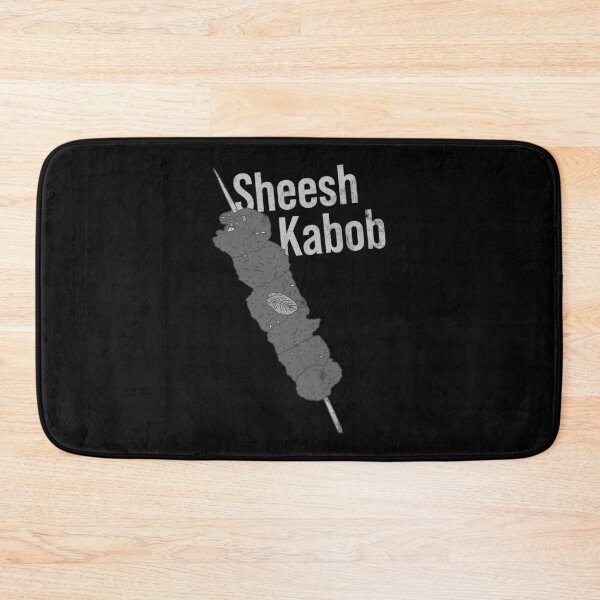 Item preview, Distressed Kebab - B&W Sheesh Kabob - Meat Lover designed and sold by DeWinnes.