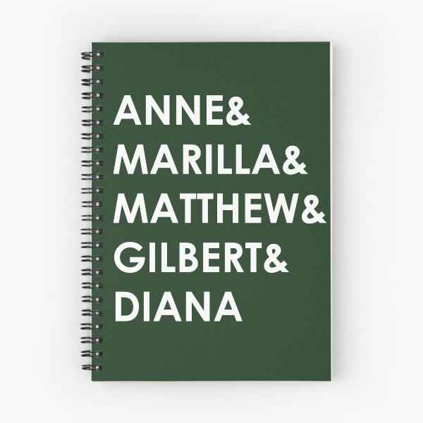 Item preview, Anne Of Green Gables Names designed and sold by gabygirl812.