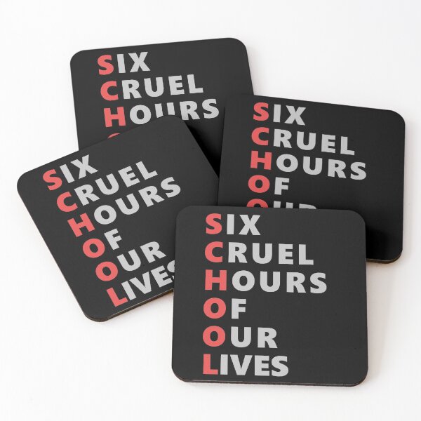 Item preview, SCHOOL- Six Cruel Hours Of Our Lives designed and sold by DannyAndCo.