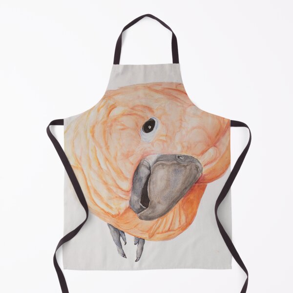Item preview, Watercolor cockatoo umbrella white pink parrot designed and sold by L'Atelier Oranjade.