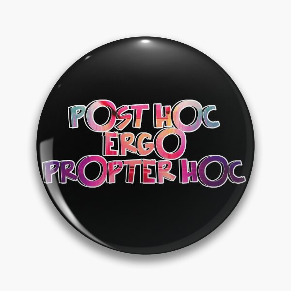 Item preview, West Wing Post Hoc Ergo Propter Hoc Black designed and sold by baranskini.