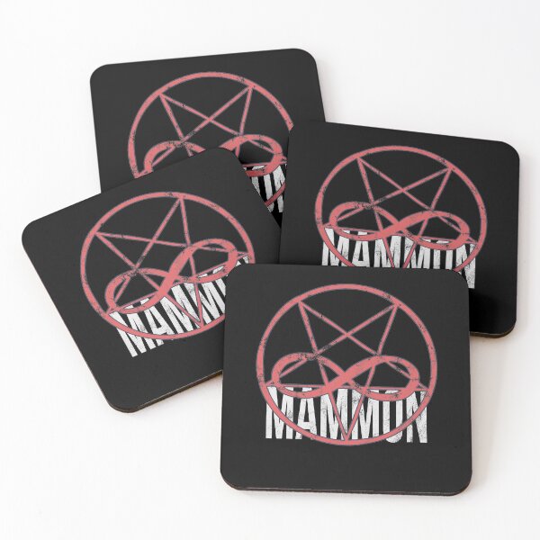 Item preview, Distressed Mammon - Demonic Symbol Text - Sinful Satan designed and sold by DeWinnes.