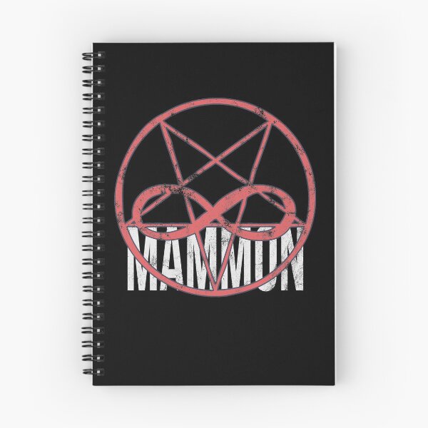 Item preview, Distressed Mammon - Demonic Symbol Text - Sinful Satan designed and sold by DeWinnes.