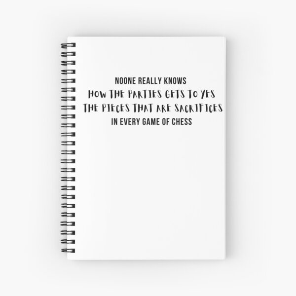 Item preview, Noone really knows Hamilton Quote designed and sold by MonMonTales.