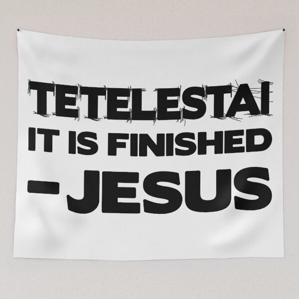 Item preview, Tetelestai designed and sold by plushism.