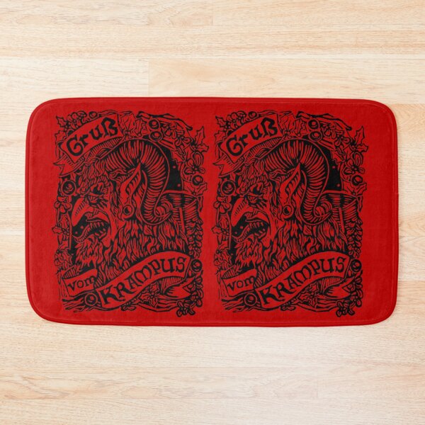 Item preview, Gruss Vom Krampus in Red designed and sold by GurdyBird.