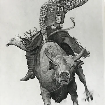 Artwork thumbnail, Bull Rider by Tamara Lindholm