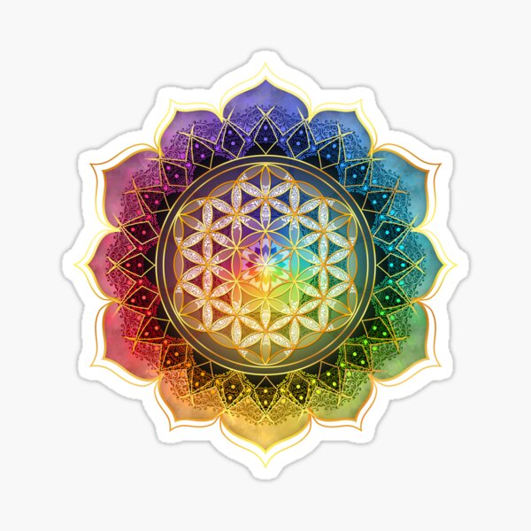 Sacred Geometry Stickers for Sale