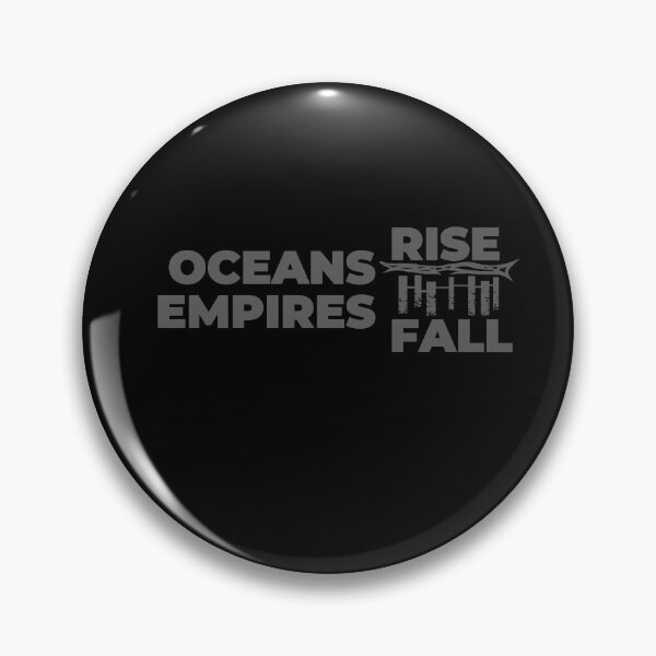 Item preview, Oceans rise empires fall Hamilton Quote designed and sold by MonMonTales.