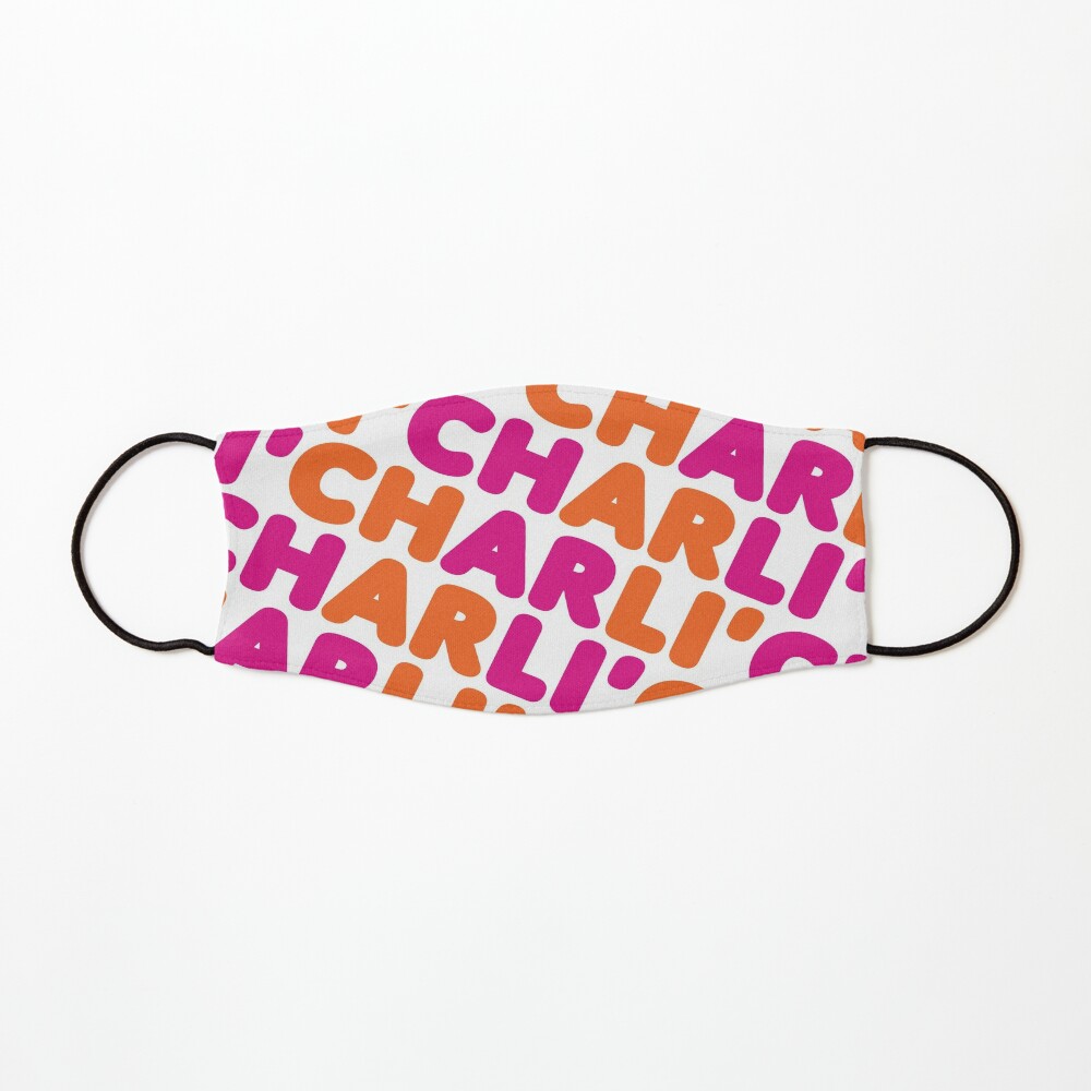Charli Dunkin Pattern Mask By Yawnni Redbubble - dunkin donuts roblox handbook twitter