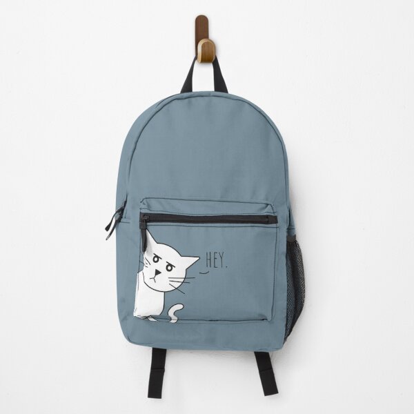 Item preview, Cat saying "hey" designed and sold by whatthepuck-.