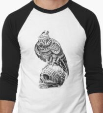 Red-Tail Skull Baseball ¾ Sleeve T-Shirt