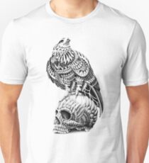 Red-Tail Skull Unisex T-Shirt