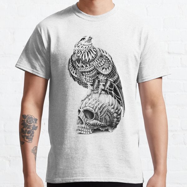 Red-Tail Skull Classic T-Shirt