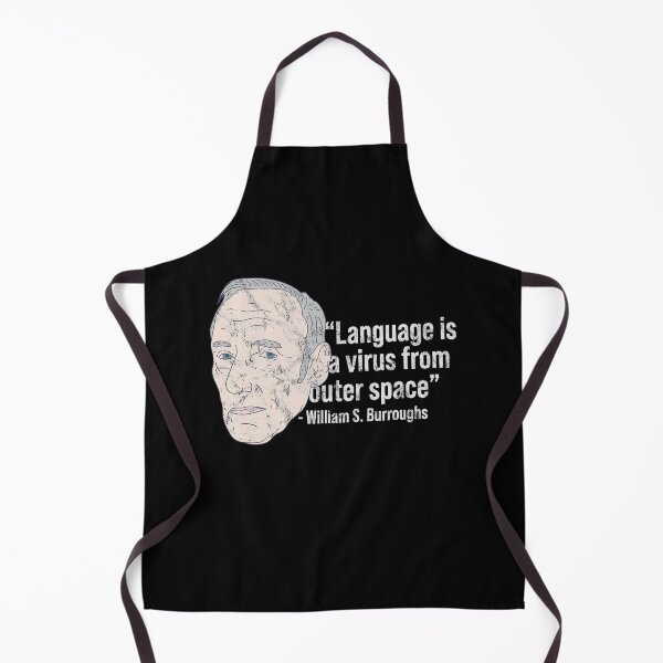 Item preview, Distressed William Burroughs - Poet Quote - Beat Generation designed and sold by DeWinnes.
