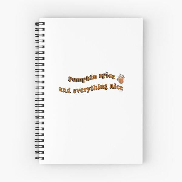 Item preview, pumpkin spice and everything nice designed and sold by sanskrttt.