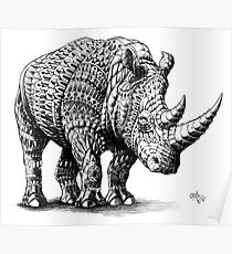 Rhinoceros Poster