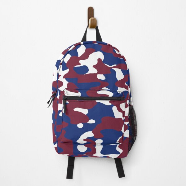 Item preview, Burgundy, Blue and White Camo designed and sold by Cato99.