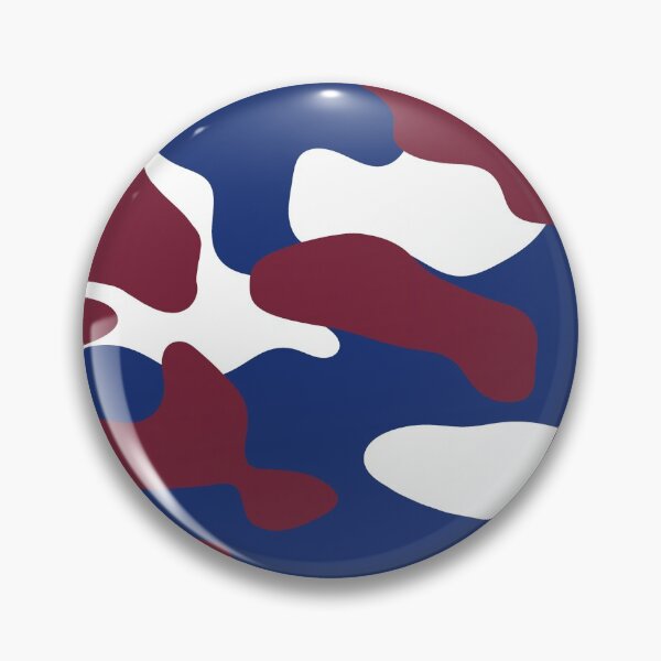 Item preview, Burgundy, Blue and White Camo designed and sold by Cato99.