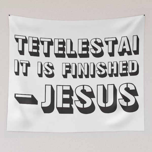 Item preview, Tetelestai designed and sold by plushism.