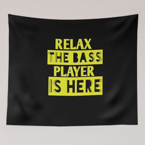 Item preview,  Relax the bass player is here designed and sold by Andreastore.