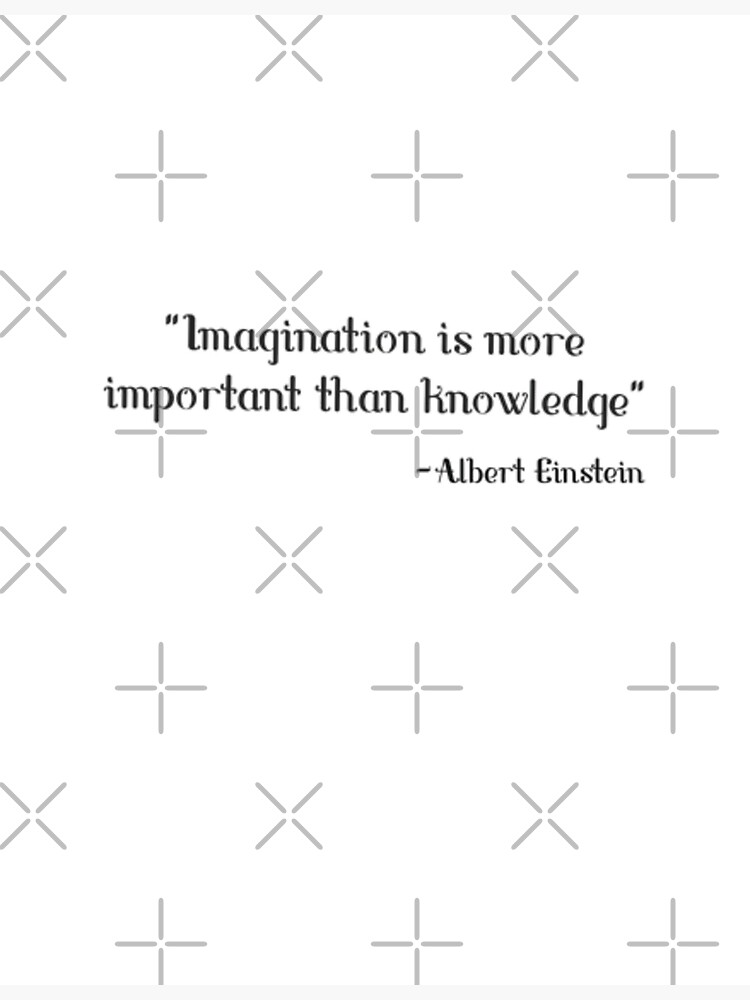imagination-is-more-important-than-knowledge-poster-by-srisavi