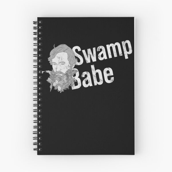 Item preview, Distressed Swamp Babe - B&W - Marshland designed and sold by DeWinnes.