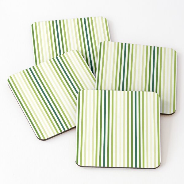 Item preview, Green Gradient Stripes pattern designed and sold by trajeado14.