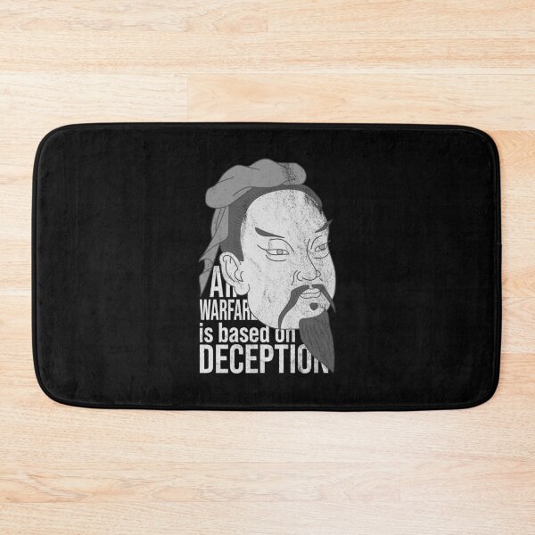 Item preview, Distressed Sun Tzu - B&W Author Quote - Han Dynasty designed and sold by DeWinnes.