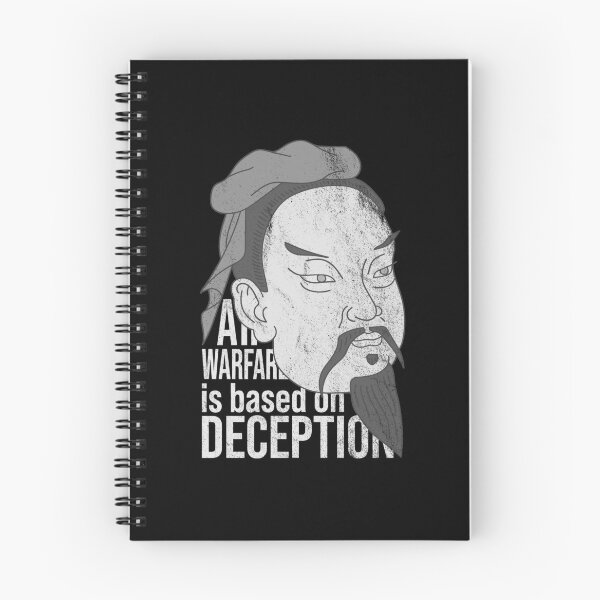Item preview, Distressed Sun Tzu - B&W Author Quote - Han Dynasty designed and sold by DeWinnes.