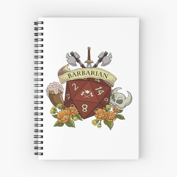 Item preview, Dice Barbarian designed and sold by Danielle Mahaffey.