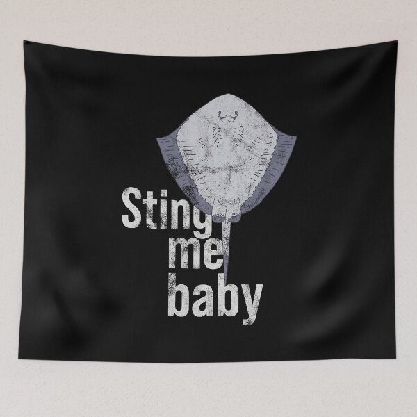 Item preview, Distressed Stingray - Sting Me Baby - Pacific Oceanic designed and sold by DeWinnes.