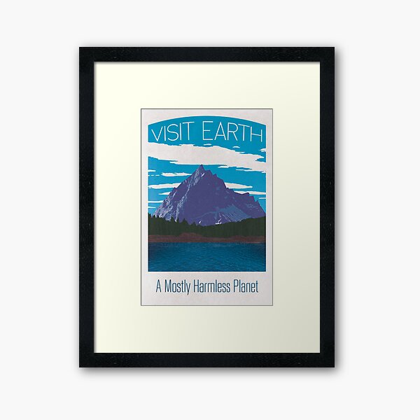 Item preview, Earth Travel Poster designed and sold by knolster.