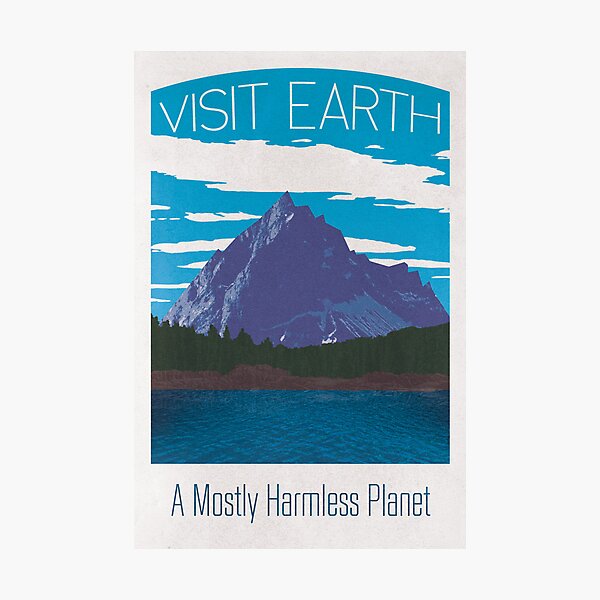 Item preview, Earth Travel Poster designed and sold by knolster.