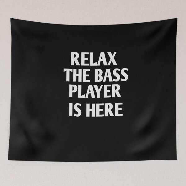 Item preview, Relax the bass player is here designed and sold by Andreastore.