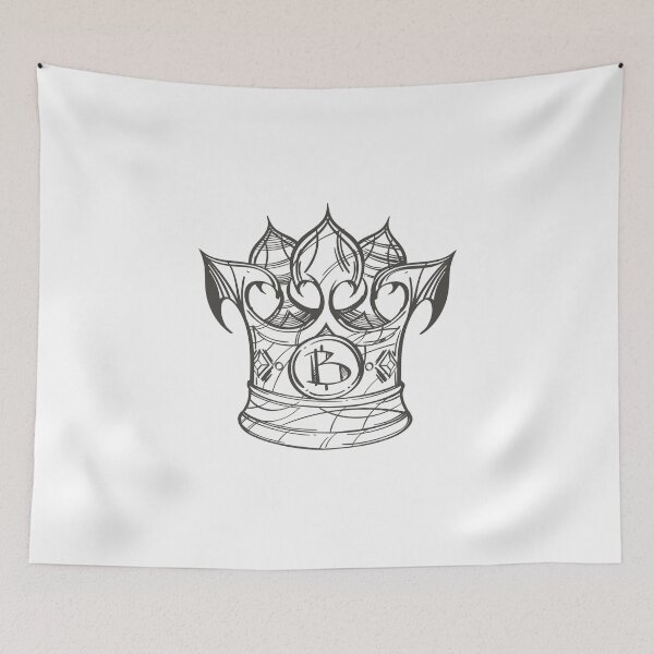 Item preview, Bitcoin Illustration designed and sold by MisterGooseShop.