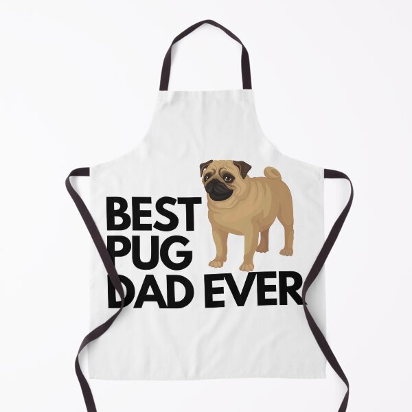 Item preview, Best pug dad ever quote Funny pug dad saying designed and sold by OneTimeEngineer.